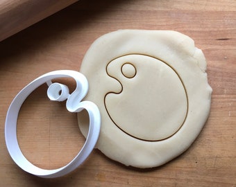 Paint Palette Cookie Cutter in Multiple Sizes