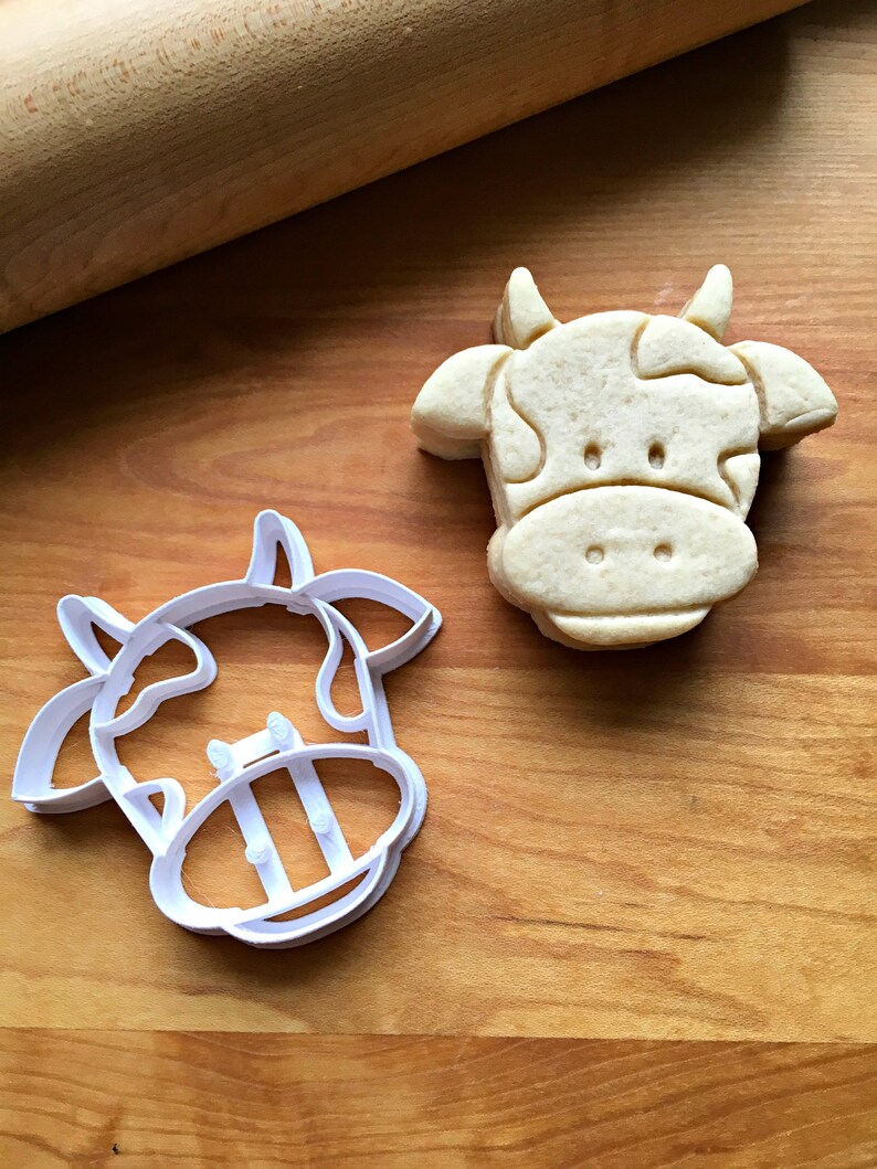 Set of 2 Cow Cookie Cutters/MultiSize/Farm Animals Etsy