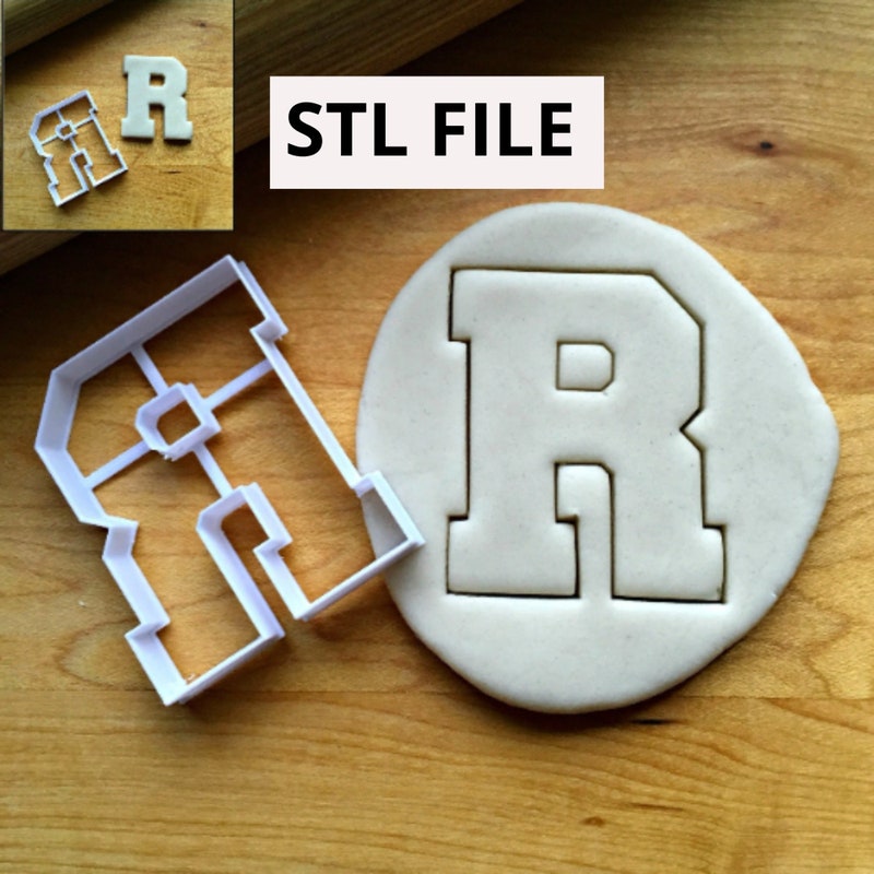 Letter R Block - Etsy