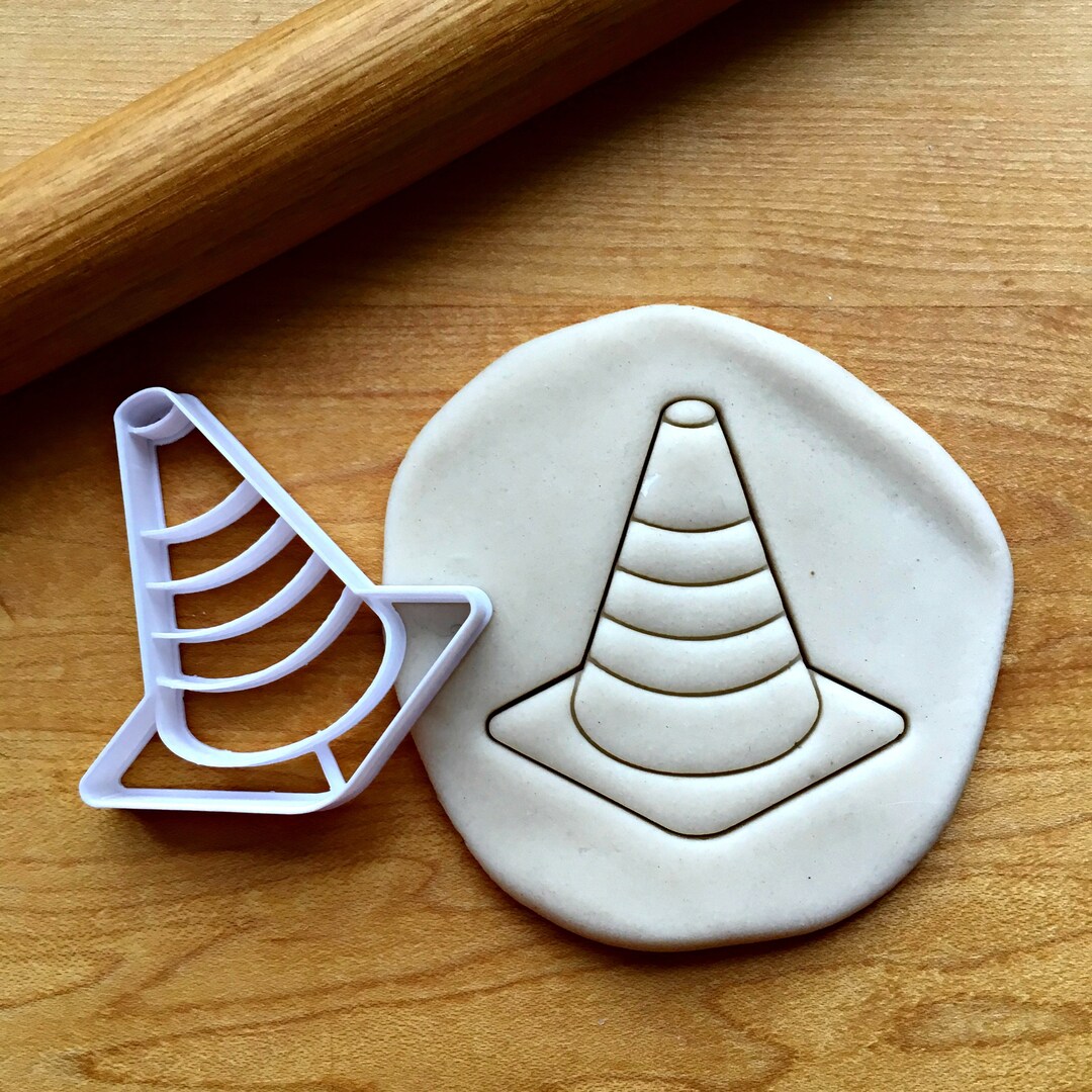 Traffic Cone Cookie Cutter/multisize/dishwasher Safe Etsy