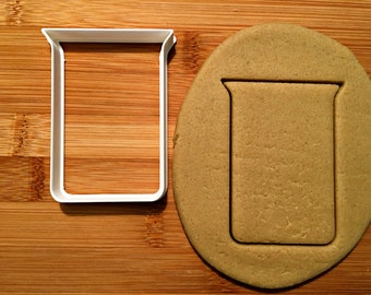 Beaker Cookie  Cutter in Multiple Sizes