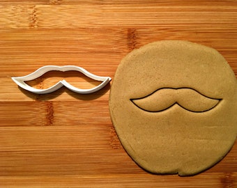 Mustache V6 Cookie  Cutter in Multiple Sizes