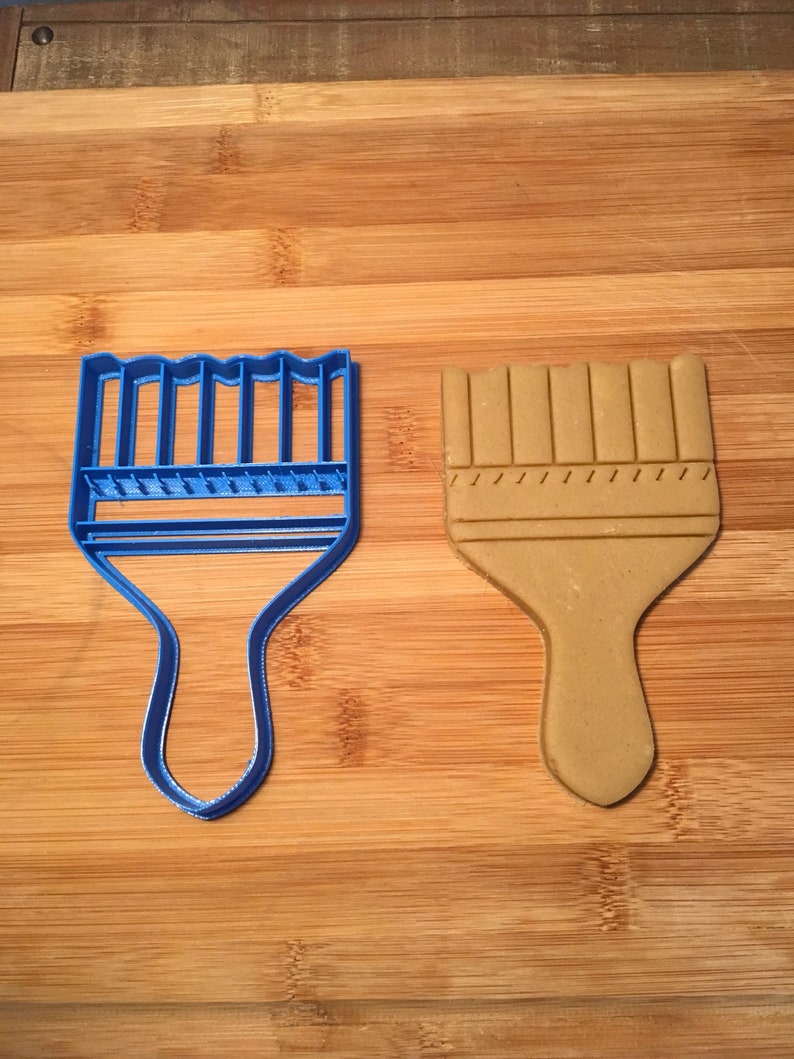 Paint Brush and Paint Can Cookie Cutter Set of Etsy