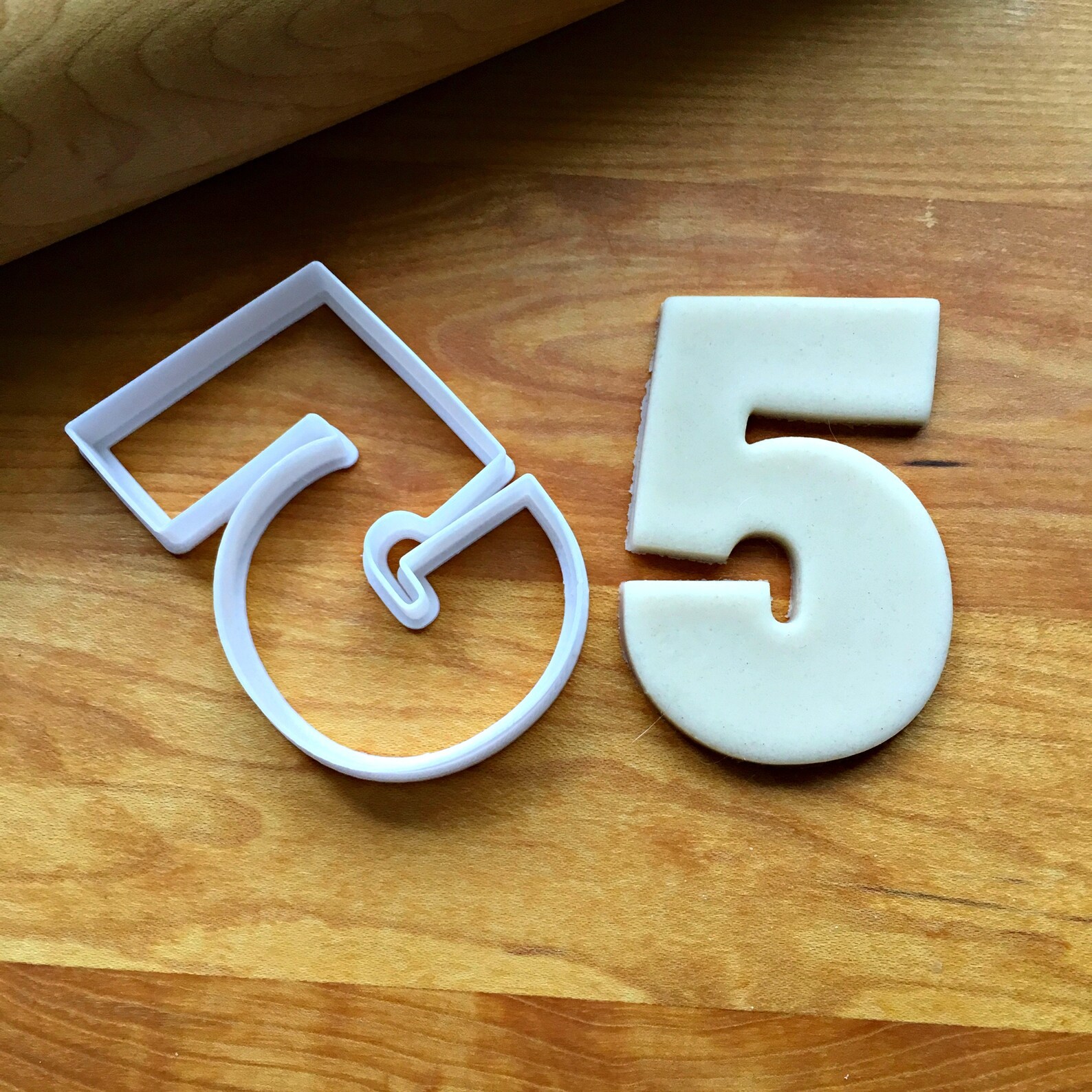 Fun Number 5 Cookie Cutter in Multiple Sizes - Etsy