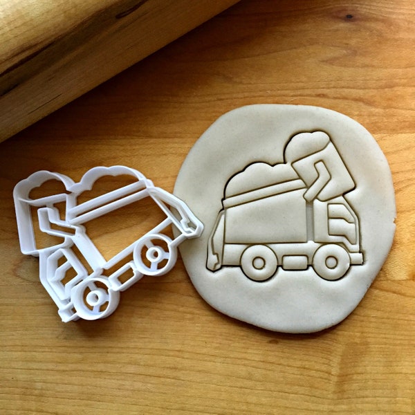 Garbage Truck Cookie Cutter/Multi-Size