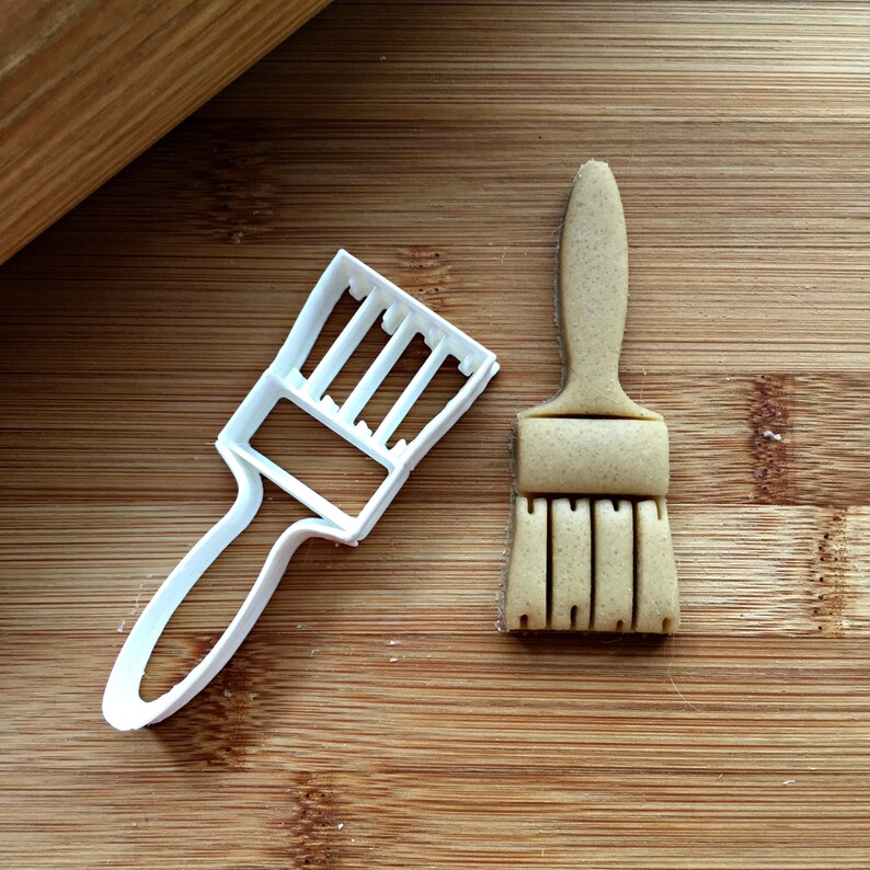 Paint Brush Cookie Cutter/multisize/dishwasher Safe Available Etsy