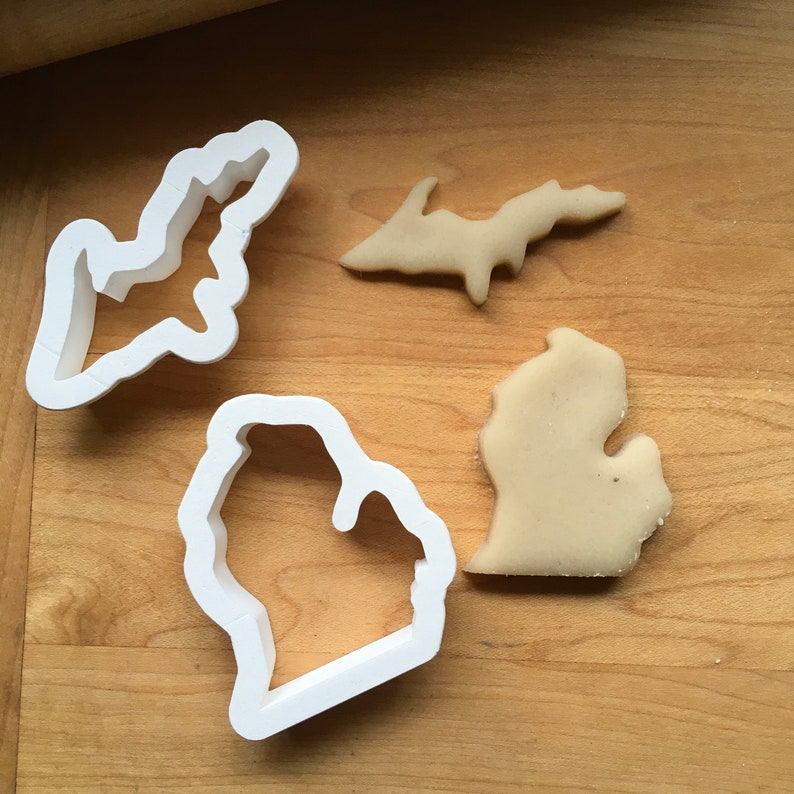 State of Michigan With UP Cookie Cutter/multisize Etsy