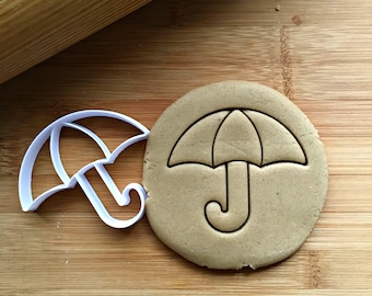 Umbrella Cookie  Cutter in Multiple Sizes
