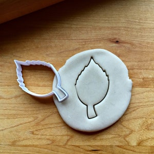 Birch Leaf Cookie  Cutter in Multiple Sizes