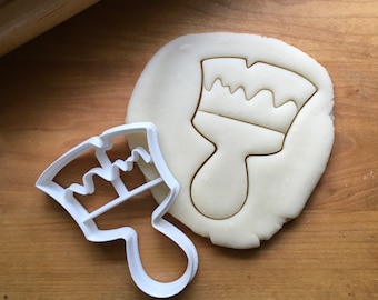 Wide Paint Brush Cookie  Cutter in Multiple Sizes