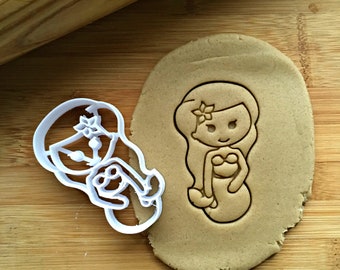 Mermaid Cookie Cutter/Multi-Size/Dishwasher Safe Available