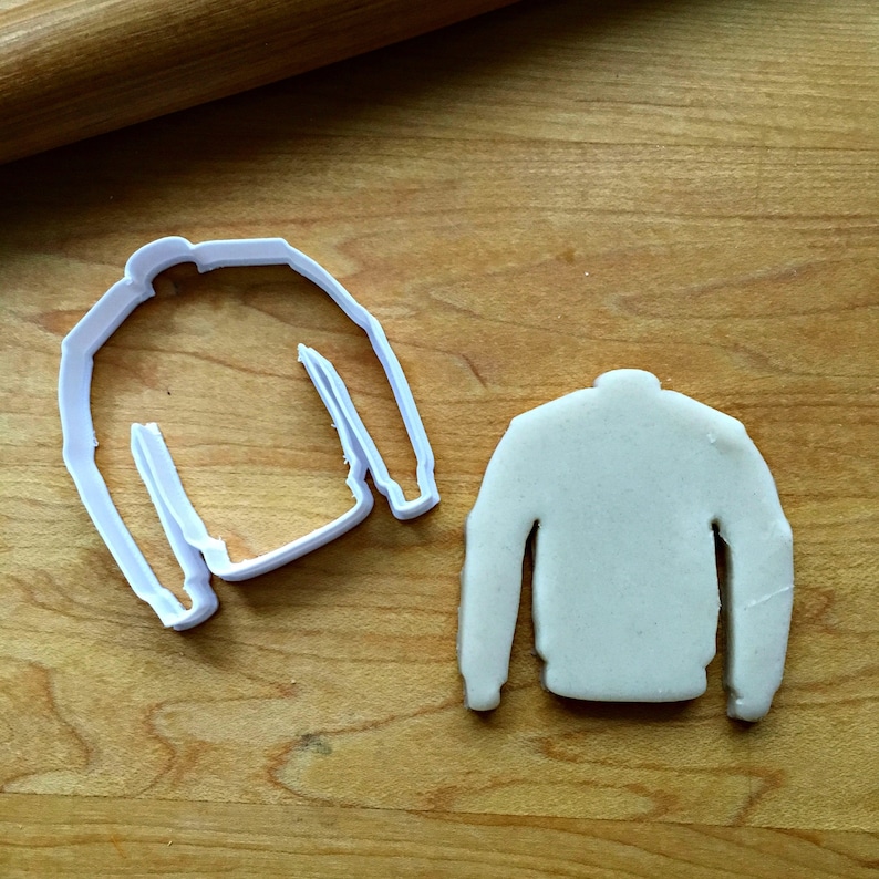 Varsity Jacket Cookie Cutter/multisize/dishwasher Safe Etsy