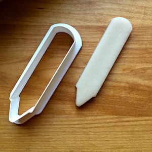Crayon Cookie  Cutter in Multiple Sizes