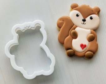 Baby Squirrel Cookie Cutter/Multi-Size