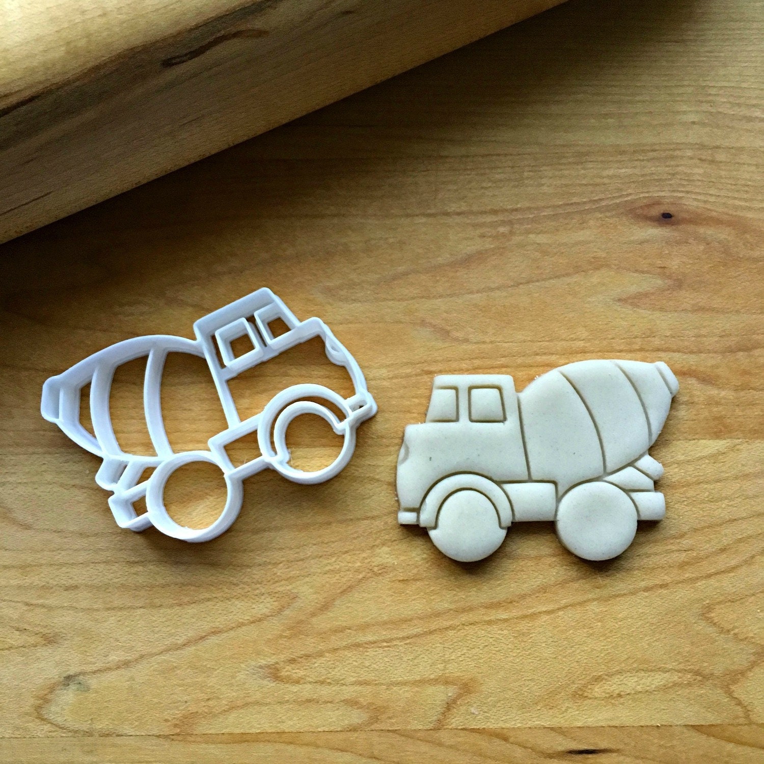Set of 4 Construction Truck Cookie Cutters/multisize Etsy