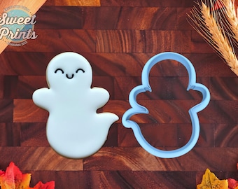 Ghost Halloween Cookie Cutter in Multiple Sizes: