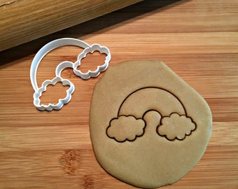 Rainbow Cookie Cutter/Multi-Size/Dishwasher Safe Available