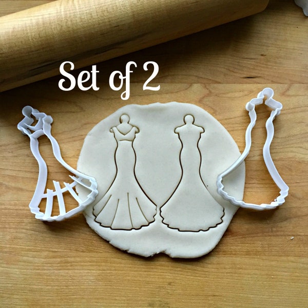 Wedding Dress Cookie Etsy