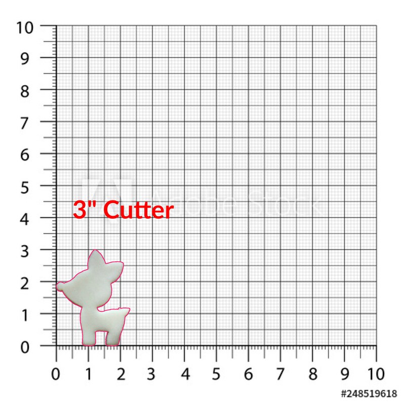 Deer Cookie Cutter in Multiple Sizes image 7