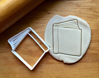 Book Cookie Cutter/Multi-Size/Dishwasher Safe Available