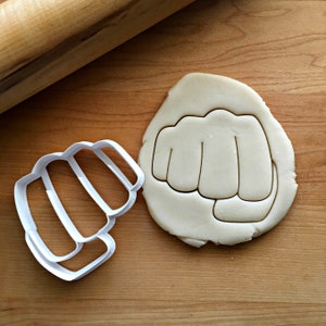 Fist Bump Cookie  Cutter in Multiple Sizes