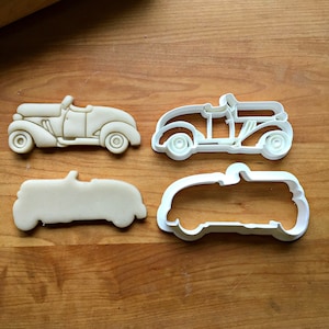 Set of 2 Roadster Cookie Cutters in Multiple Sizes