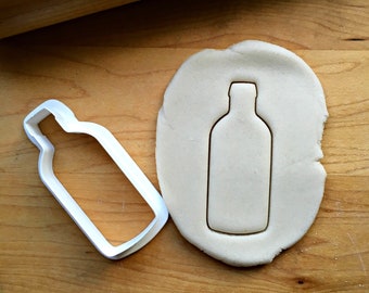 Whiskey Bottle Cookie Cutter in Multiple Sizes