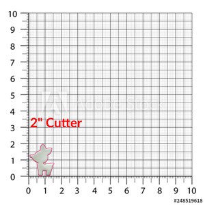 Deer Cookie Cutter in Multiple Sizes image 8