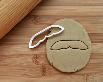 Mustache V2 Cookie  Cutter in Multiple Sizes