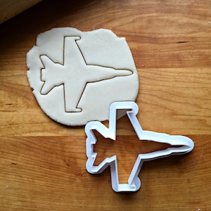 Navy Fighter Jet Cookie Cutter in Multiple Sizes
