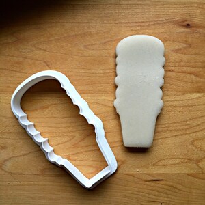Triple Scoop Ice Cream Cone Cookie Cutter in Multiple Sizes