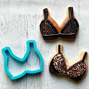 Bikini TopBra Cookie Cutter/Multi-Size/Choose Standard or Dishwasher Safe /
