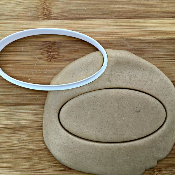 Oval Cookie Cutter Etsy