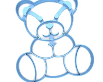 Teddy Bear Cookie Cutter in Multiple Sizes