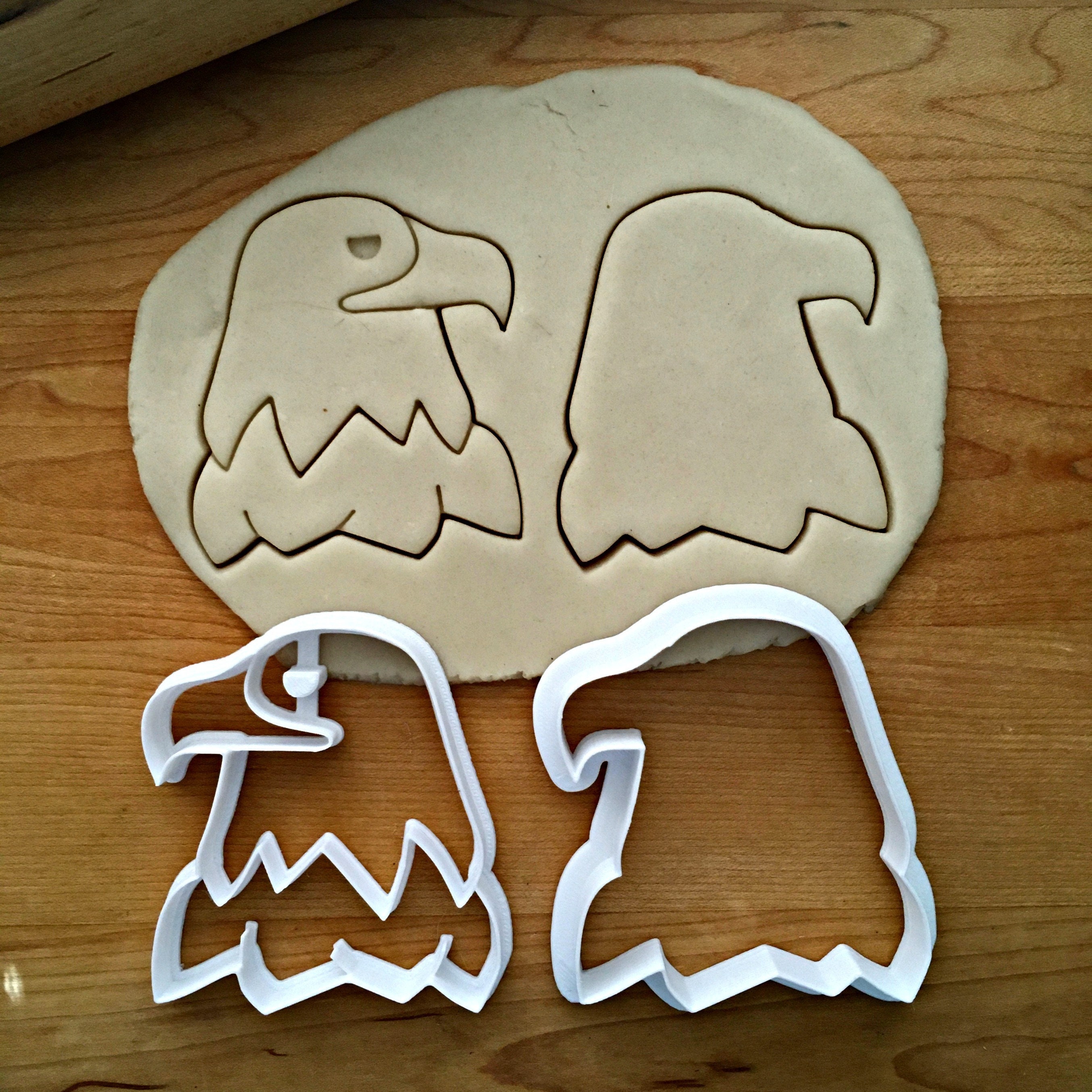 Set of 2 Eagle Cookie Cutters/multisize/dishwasher Safe Etsy