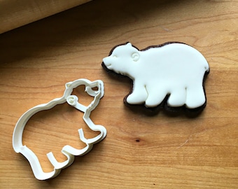 Polar Bear/Black Bear Cookie Cutter in Multiple Sizes