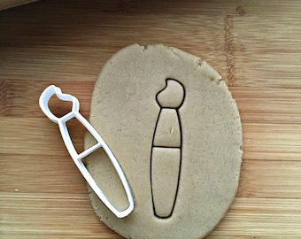 Artist Brush Cookie  Cutter in Multiple Sizes