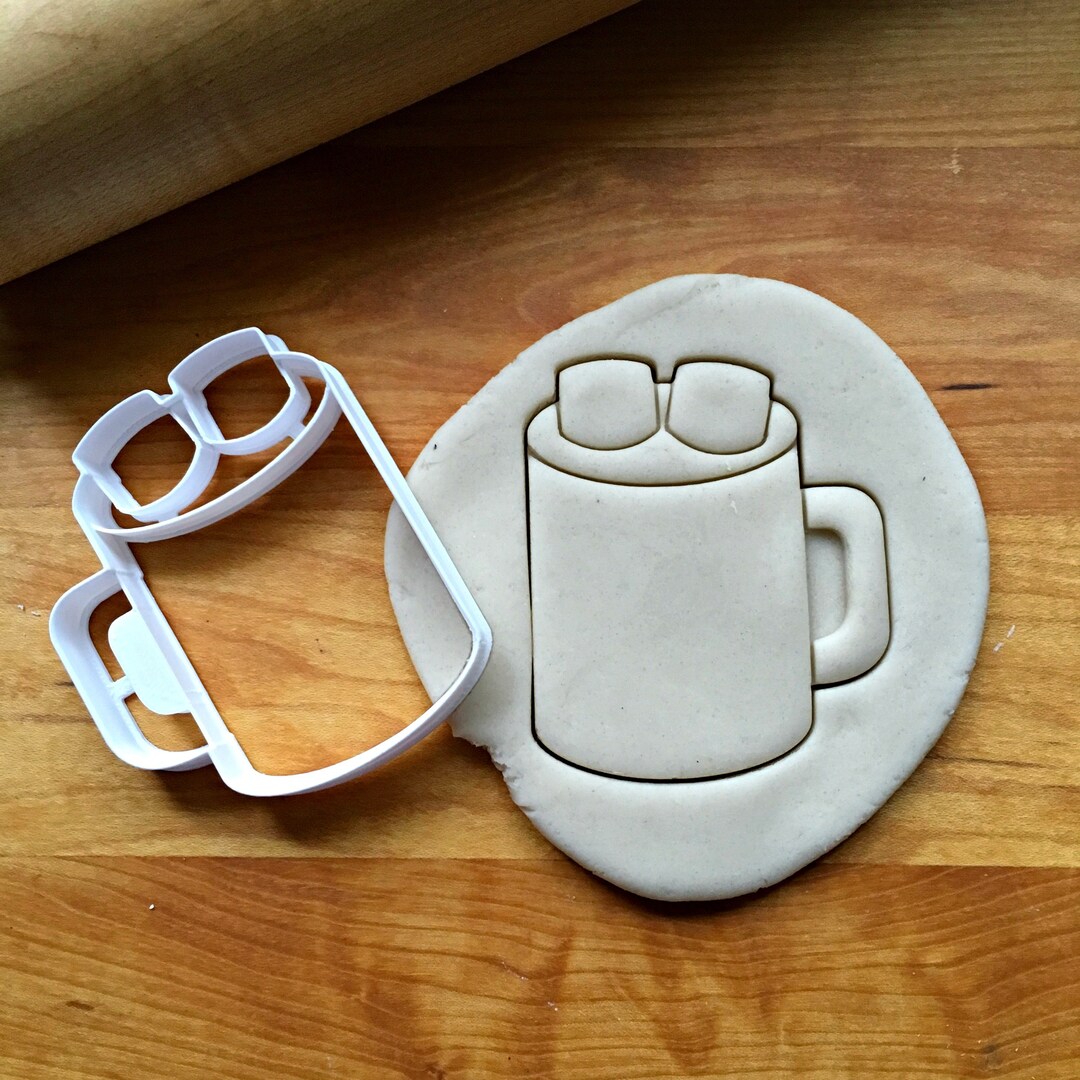 Cwc Cookie Cutter Mug Mug With Marshmallows Cookie Cutter in Multiple Sizes - Etsy