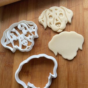 Set of 2 Dalmatian Dog Cookie CuttersMulti-Size/Choose Standard or Dishwasher Safe /