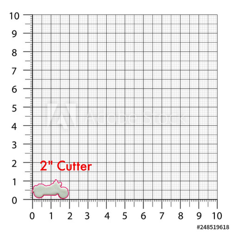Motorcycle Cookie Cutter/Multi-Size image 10
