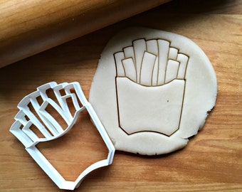French Fries Cookie Cutter in Multi-Size