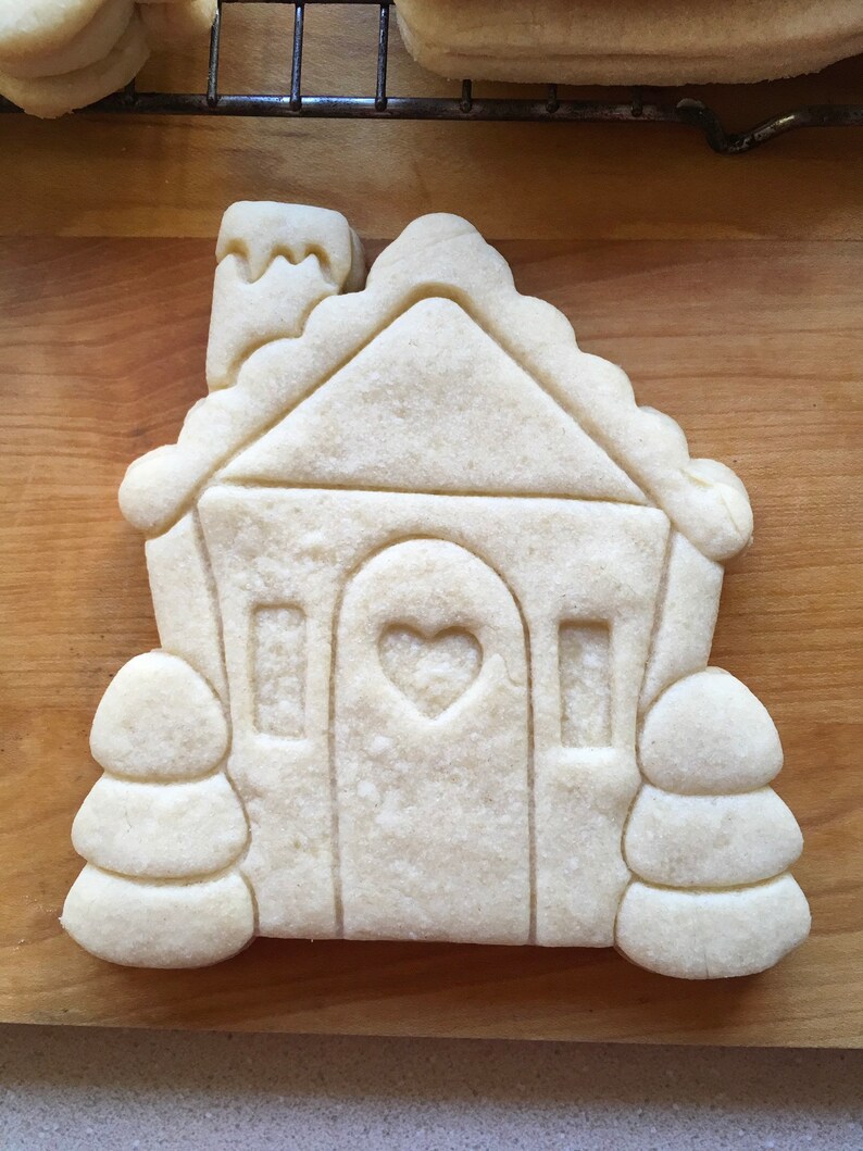 Gingerbread House Cookie Cutter/multisize/christmas Cookie Etsy