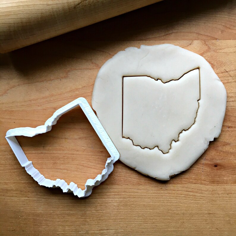 State of Ohio Cookie Cutter/Multi-Size image 1