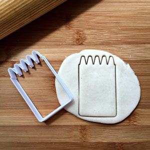 Box of Crayons Cookie  Cutter in Multiple Sizes