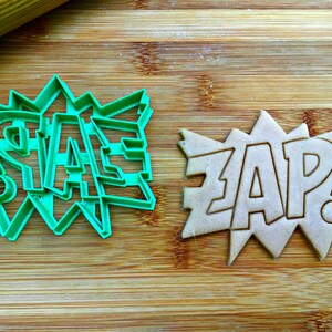 Super Hero Zap Cookie Cutter/Multi-Size image 2