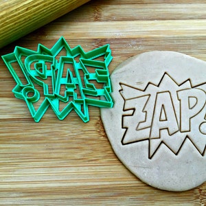 Super Hero Zap Cookie Cutter/Multi-Size image 1