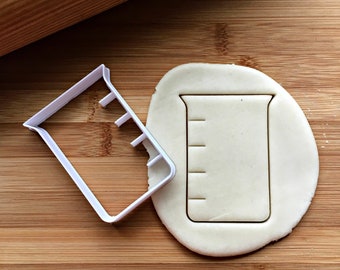 Beaker Cookie  Cutter in Multiple Sizes