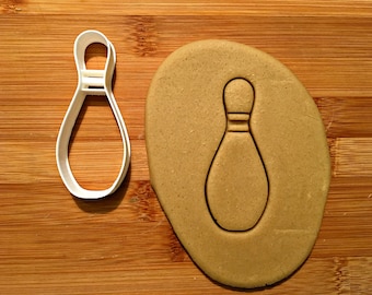 Bowling Pin Cookie  Cutter in Multiple Sizes