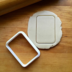 Rounded Rectangle Cookie  Cutter in Multiple Sizes