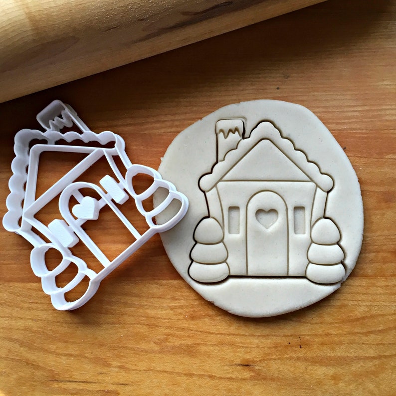Gingerbread House Cookie Cutter/multisize/christmas Cookie Etsy